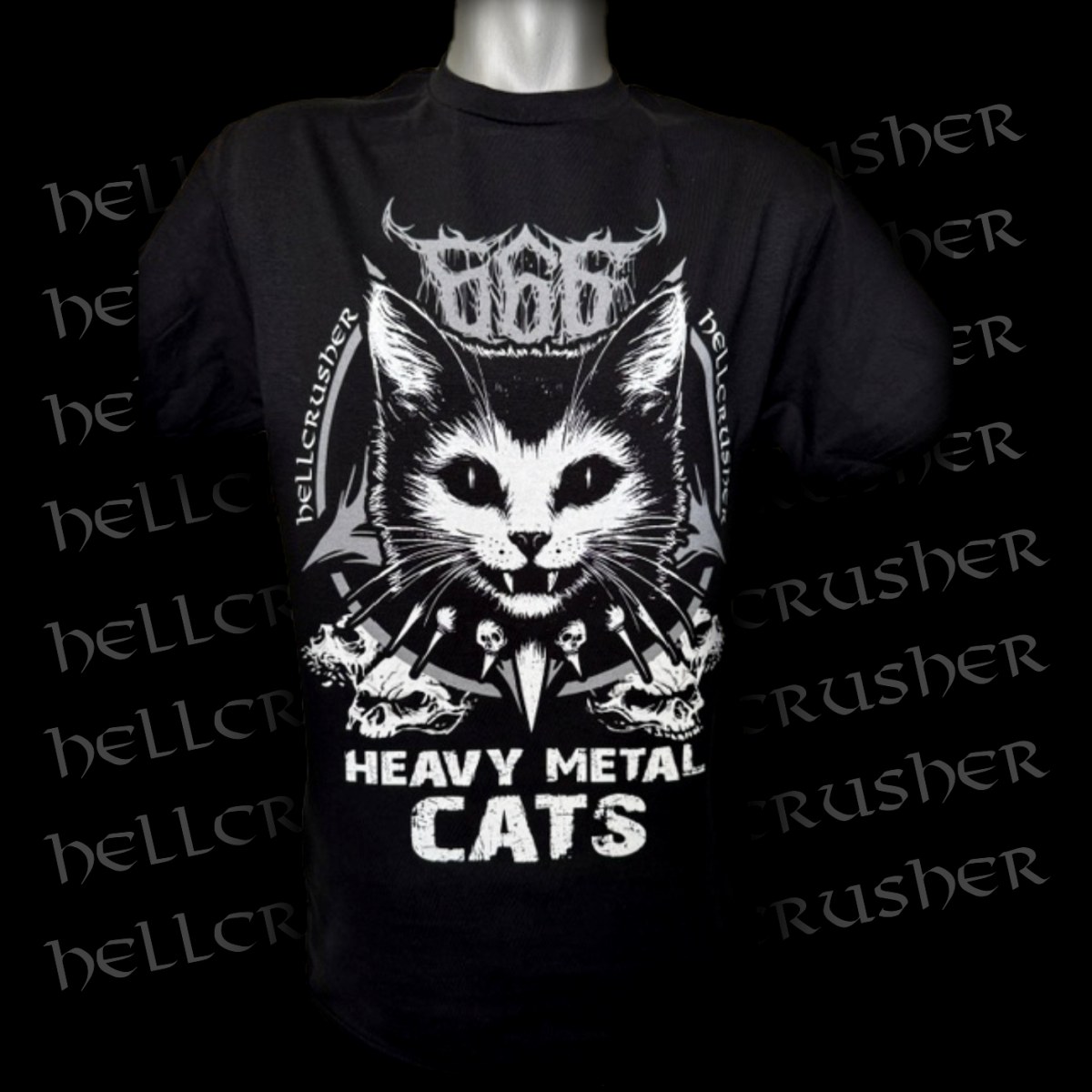 Pánské tričko HEAVY METAL CATS