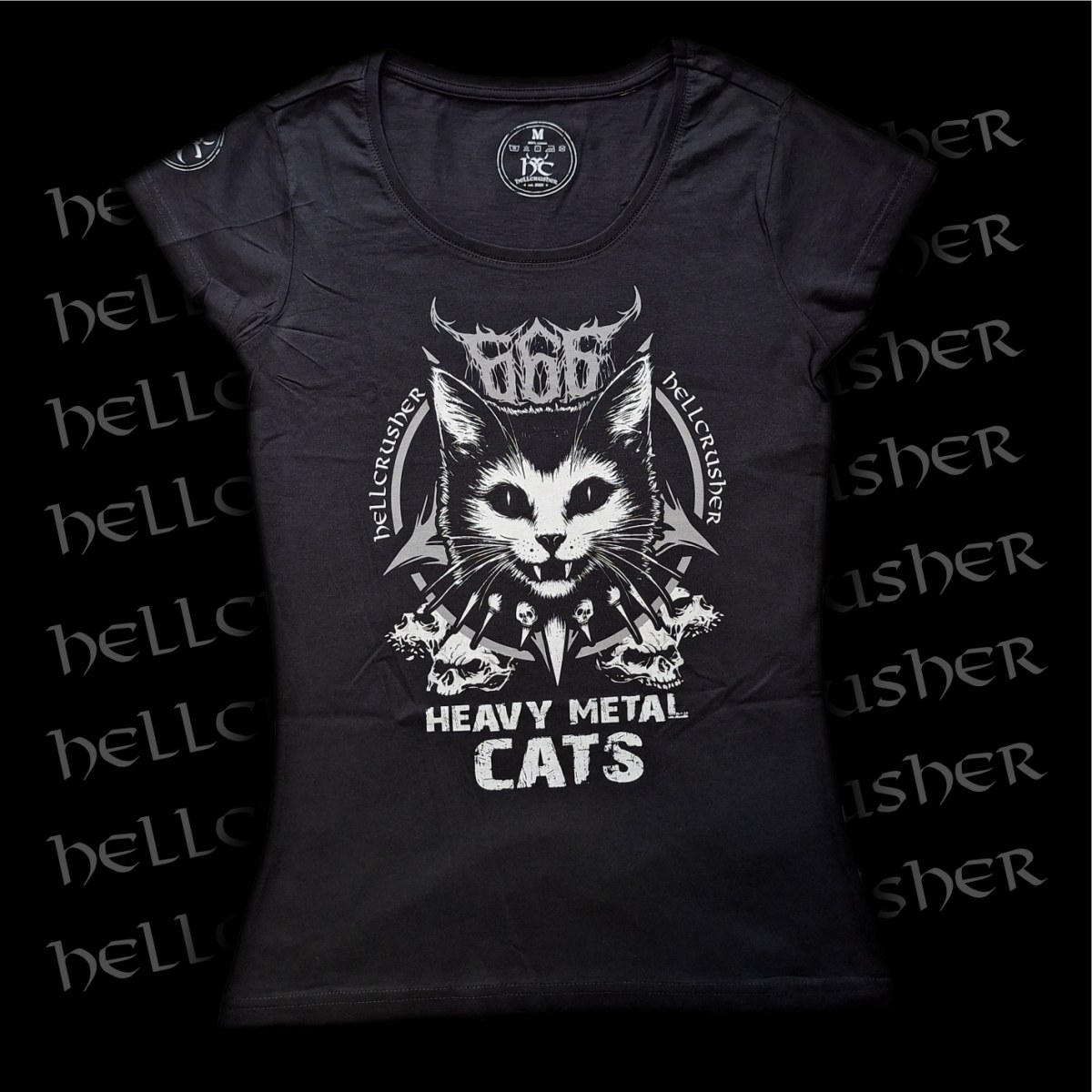 Dámské tričko HEAVY METAL CATS